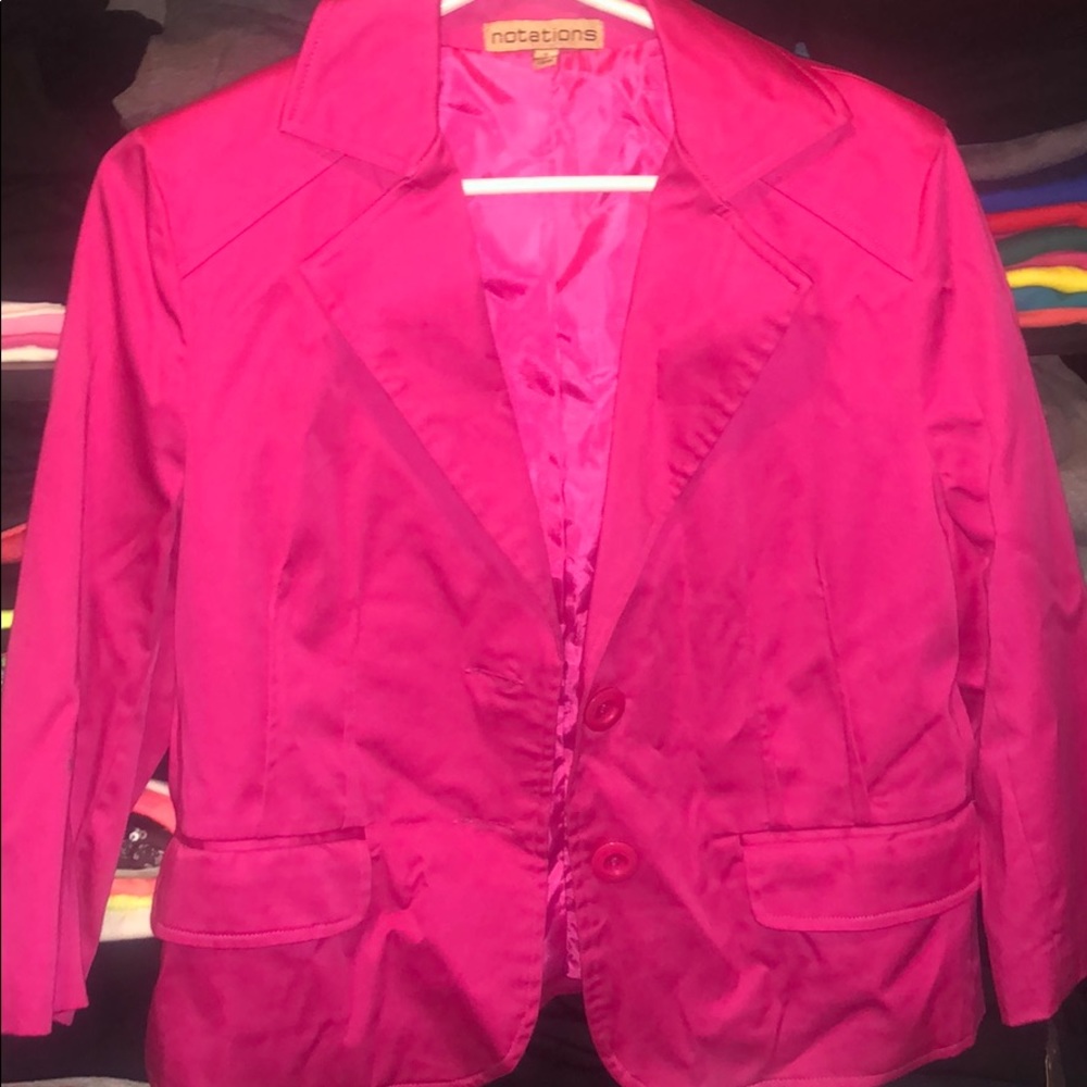 Pink Blazer